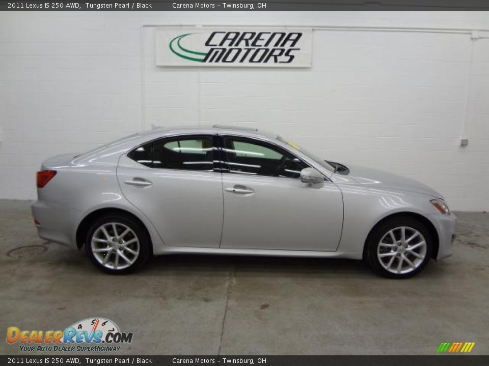 2011 Lexus IS 250 AWD Tungsten Pearl / Black Photo #6