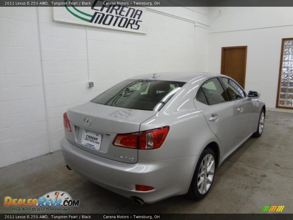 2011 Lexus IS 250 AWD Tungsten Pearl / Black Photo #7