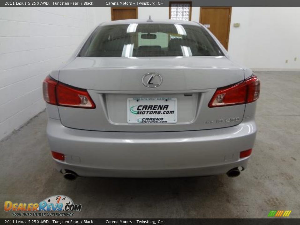 2011 Lexus IS 250 AWD Tungsten Pearl / Black Photo #8