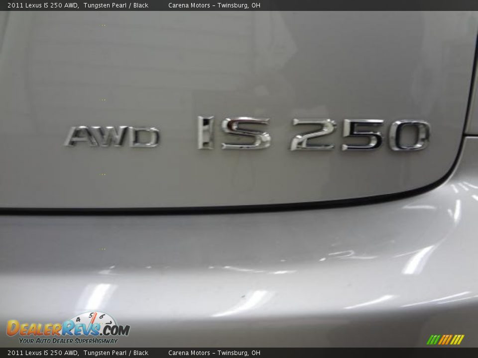 2011 Lexus IS 250 AWD Tungsten Pearl / Black Photo #9