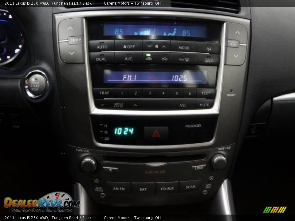2011 Lexus IS 250 AWD Tungsten Pearl / Black Photo #10