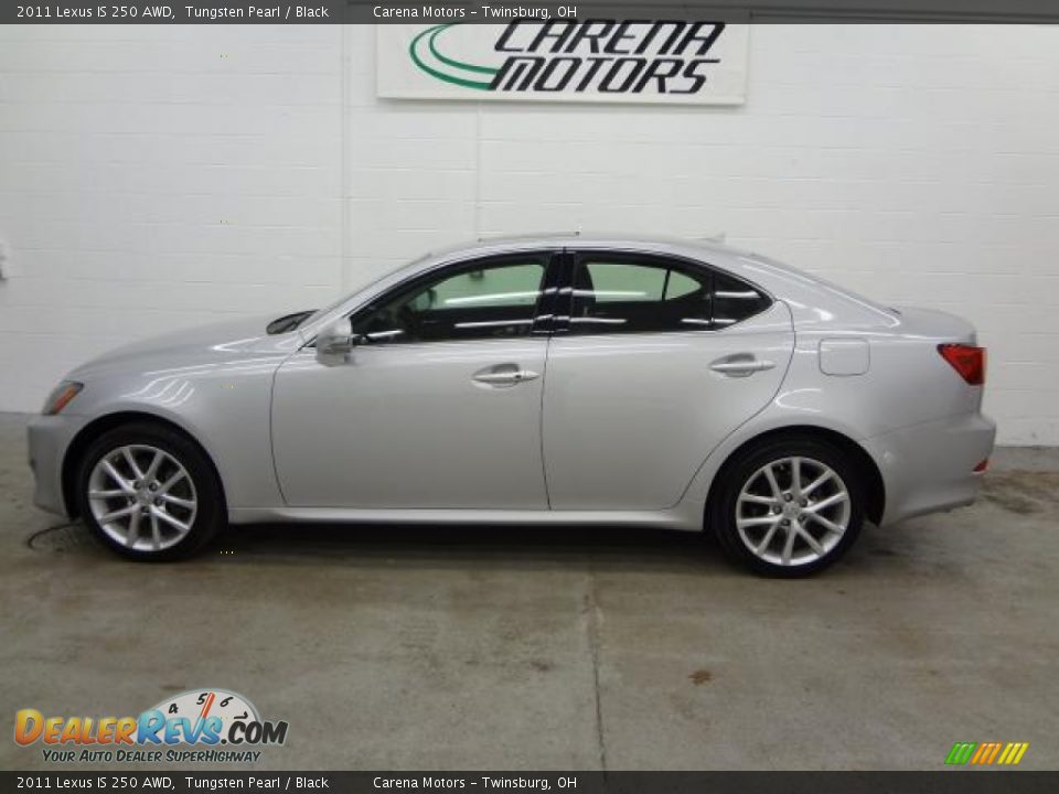 2011 Lexus IS 250 AWD Tungsten Pearl / Black Photo #12