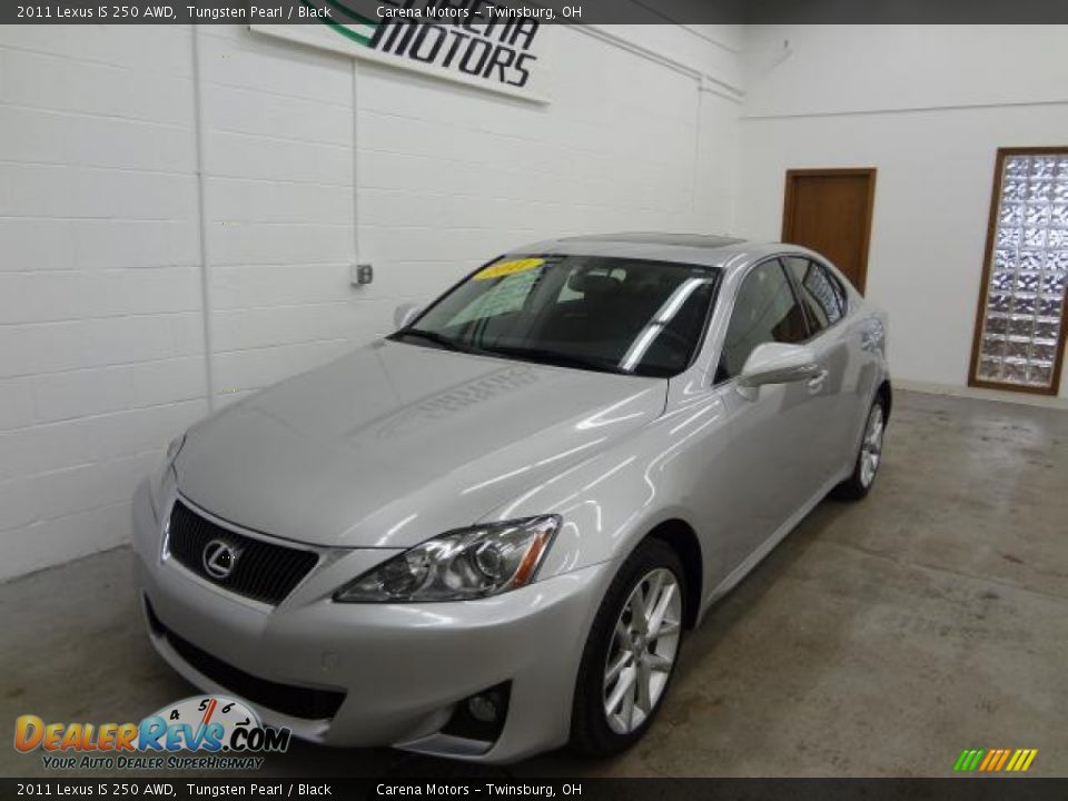 2011 Lexus IS 250 AWD Tungsten Pearl / Black Photo #13
