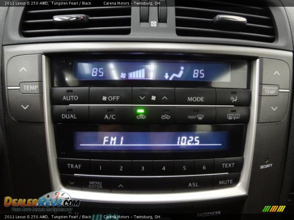 2011 Lexus IS 250 AWD Tungsten Pearl / Black Photo #16