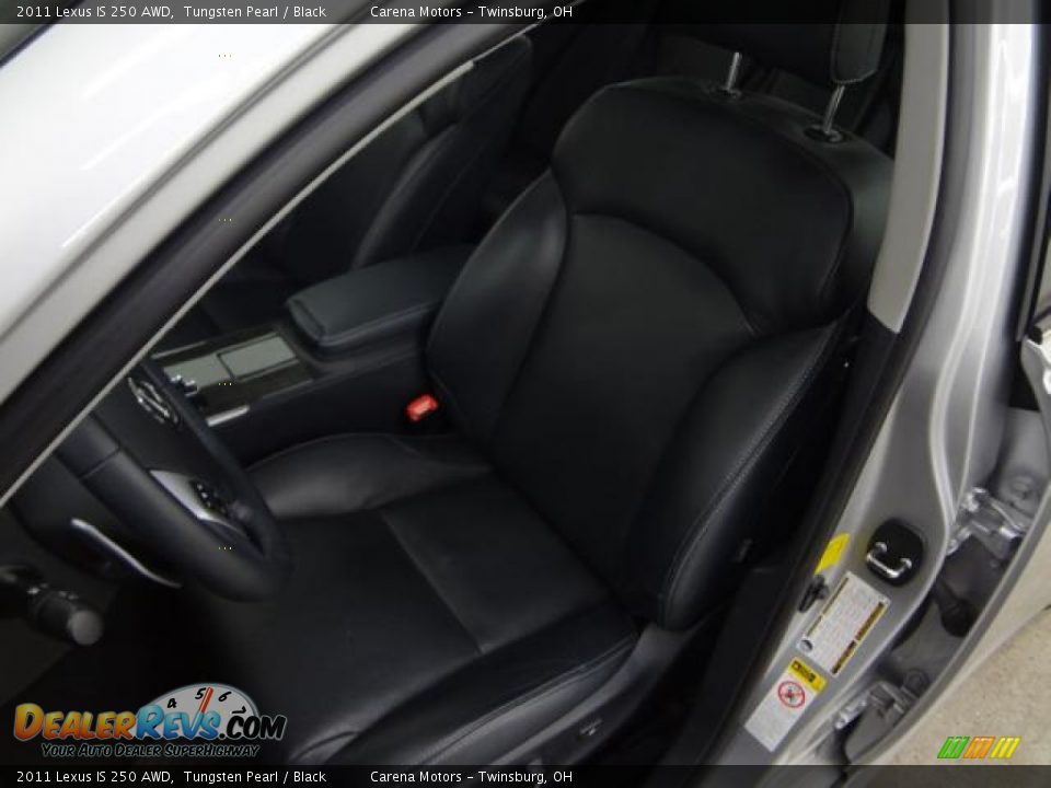 2011 Lexus IS 250 AWD Tungsten Pearl / Black Photo #31