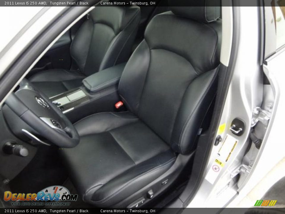 2011 Lexus IS 250 AWD Tungsten Pearl / Black Photo #32