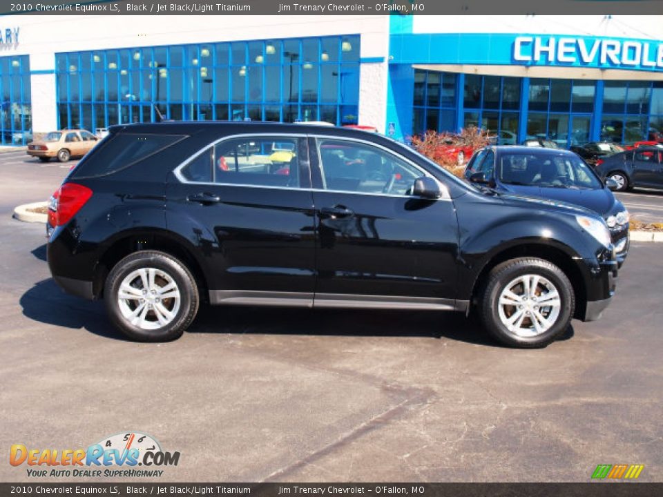 2010 Chevrolet Equinox LS Black / Jet Black/Light Titanium Photo #1