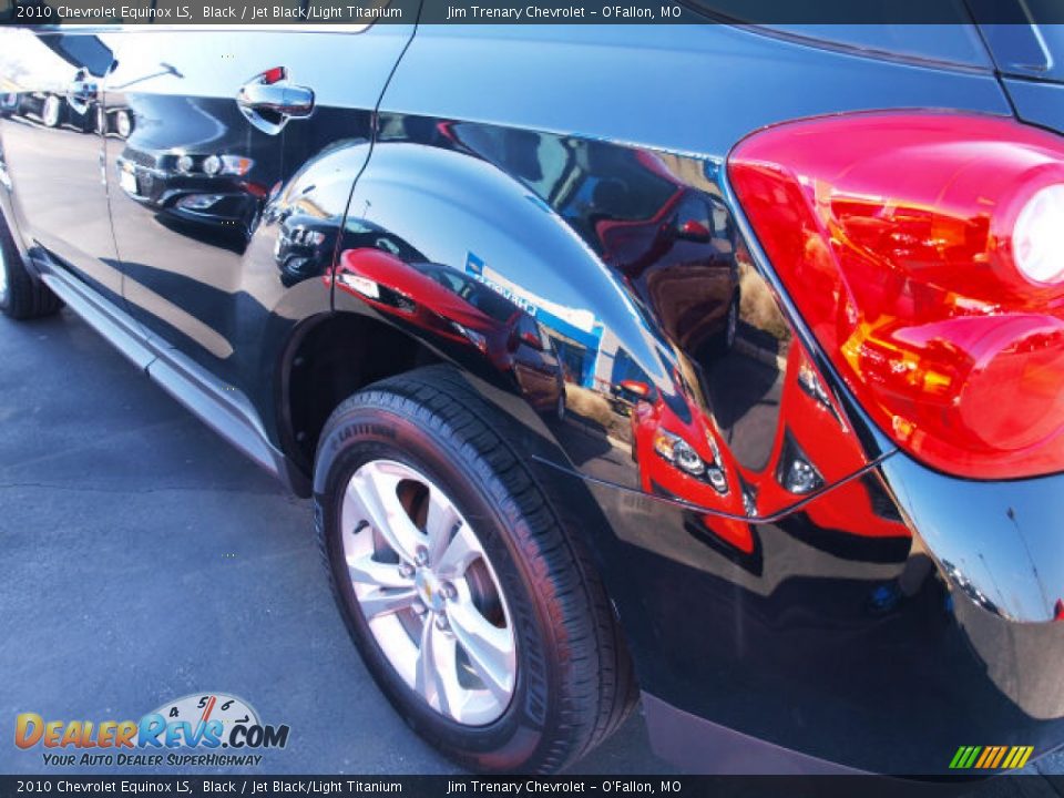 2010 Chevrolet Equinox LS Black / Jet Black/Light Titanium Photo #4