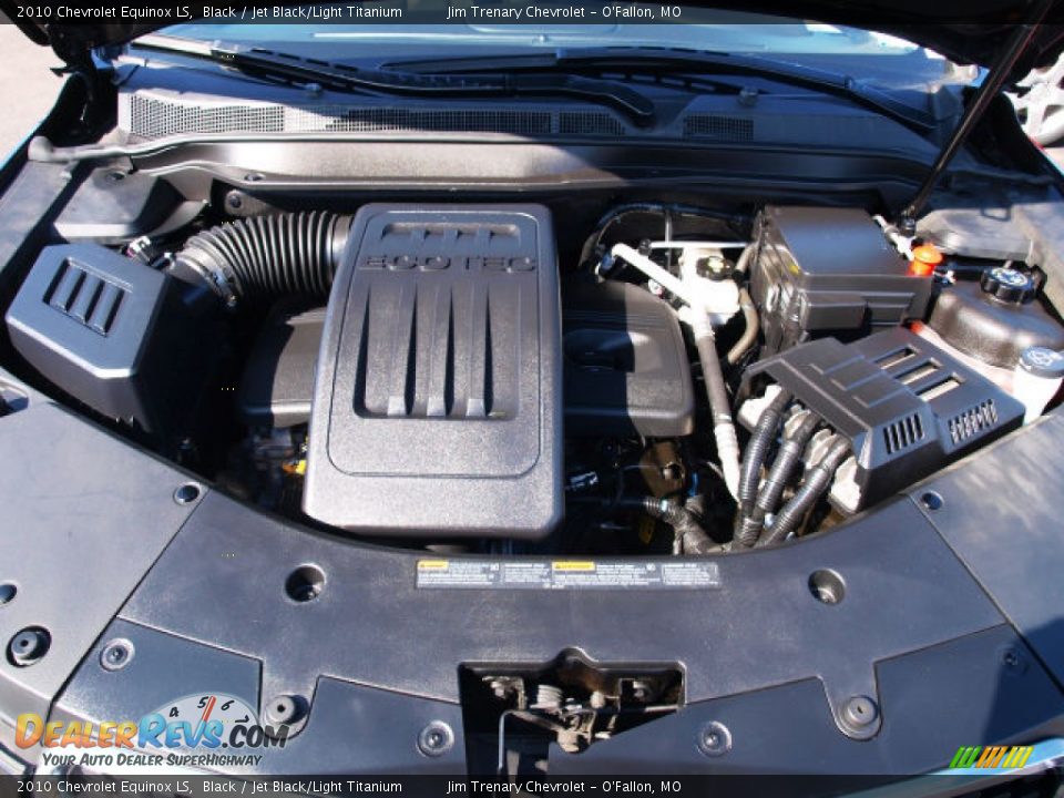 2010 Chevrolet Equinox LS Black / Jet Black/Light Titanium Photo #7