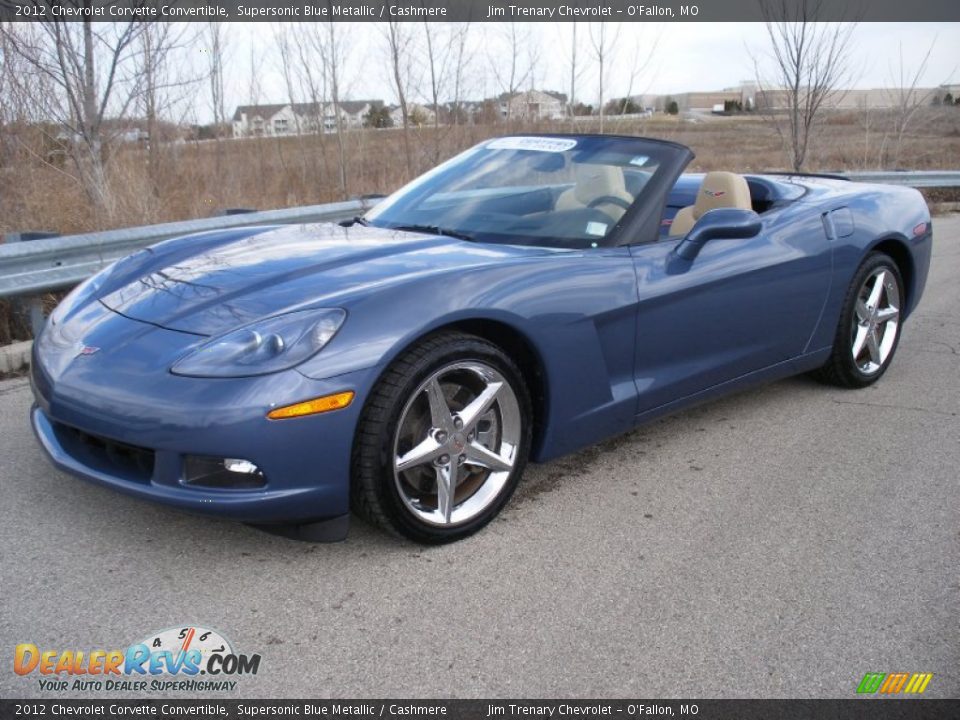 Front 3/4 View of 2012 Chevrolet Corvette Convertible Photo #1