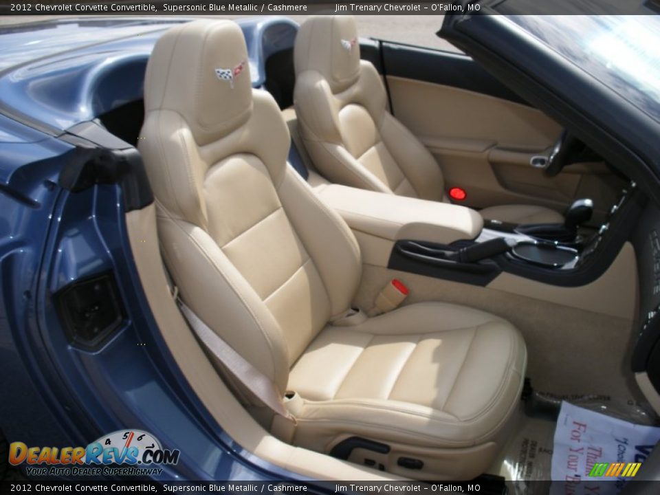 Front Seat of 2012 Chevrolet Corvette Convertible Photo #20