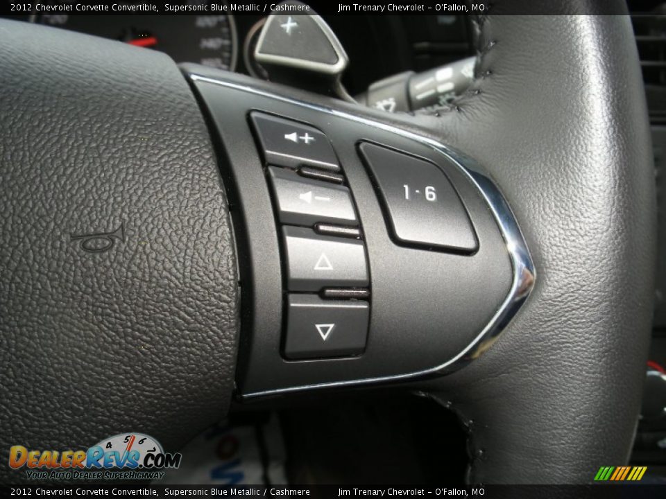Controls of 2012 Chevrolet Corvette Convertible Photo #25