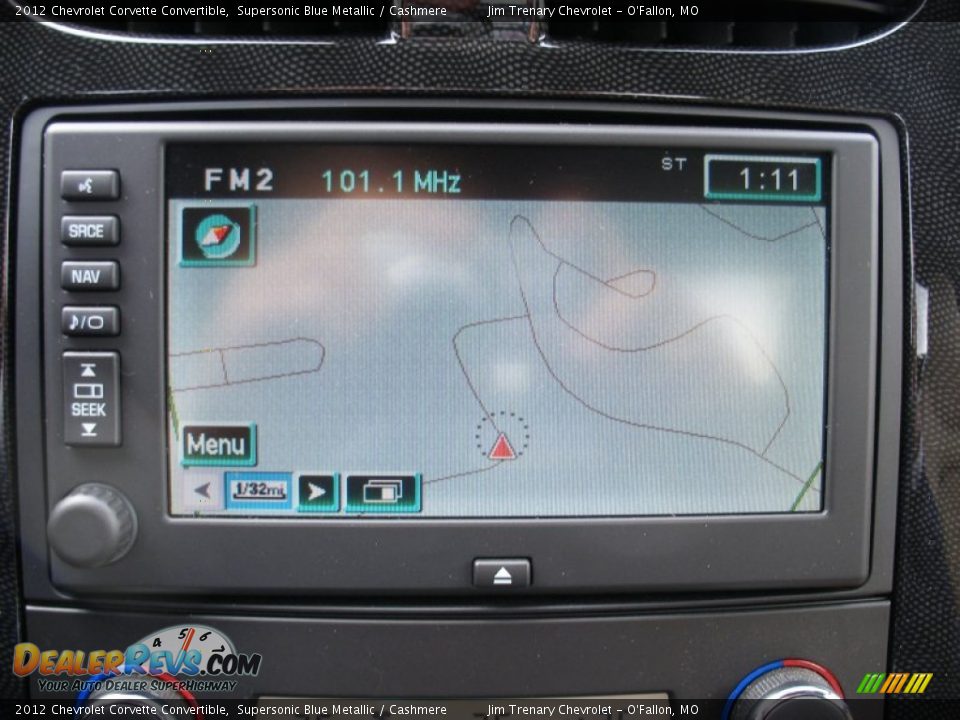 Navigation of 2012 Chevrolet Corvette Convertible Photo #28