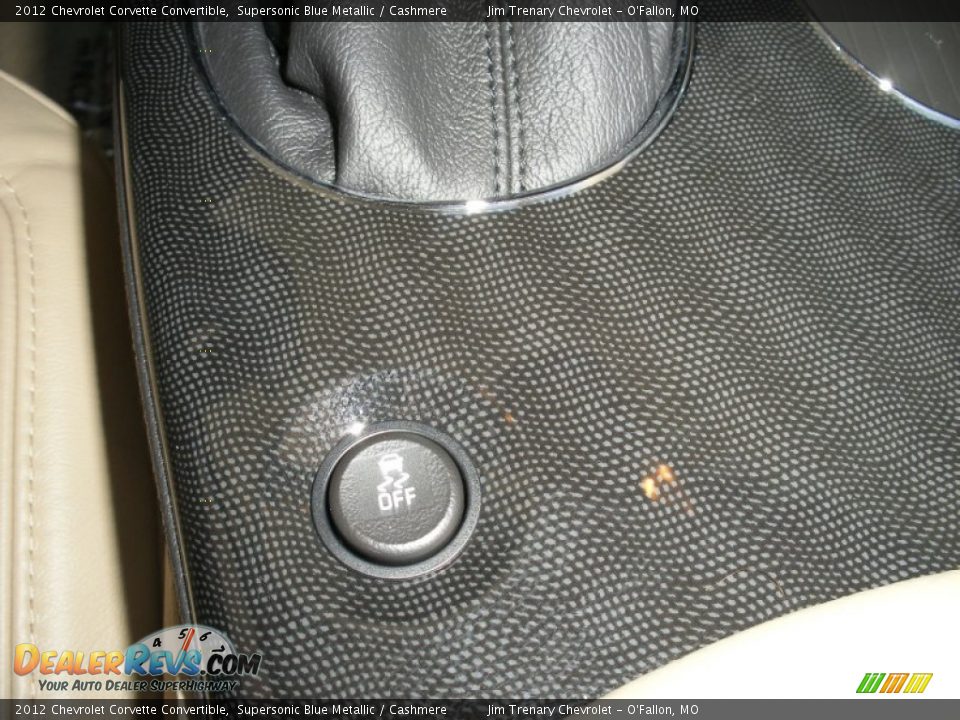 2012 Chevrolet Corvette Convertible Supersonic Blue Metallic / Cashmere Photo #33