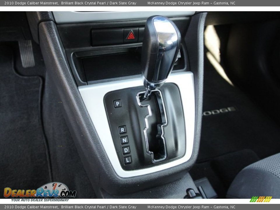 2010 Dodge Caliber Mainstreet Brilliant Black Crystal Pearl / Dark Slate Gray Photo #10