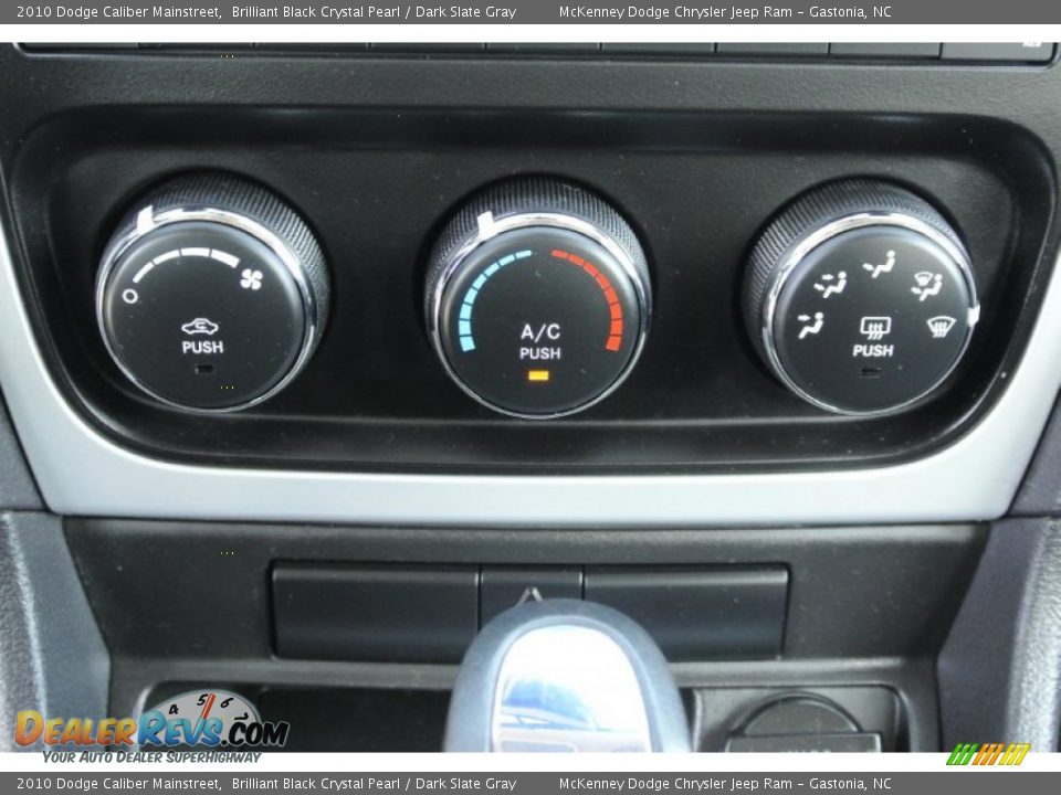 2010 Dodge Caliber Mainstreet Brilliant Black Crystal Pearl / Dark Slate Gray Photo #11