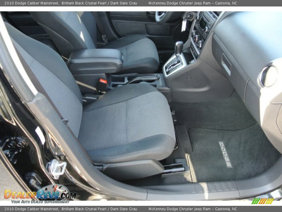 2010 Dodge Caliber Mainstreet Brilliant Black Crystal Pearl / Dark Slate Gray Photo #17
