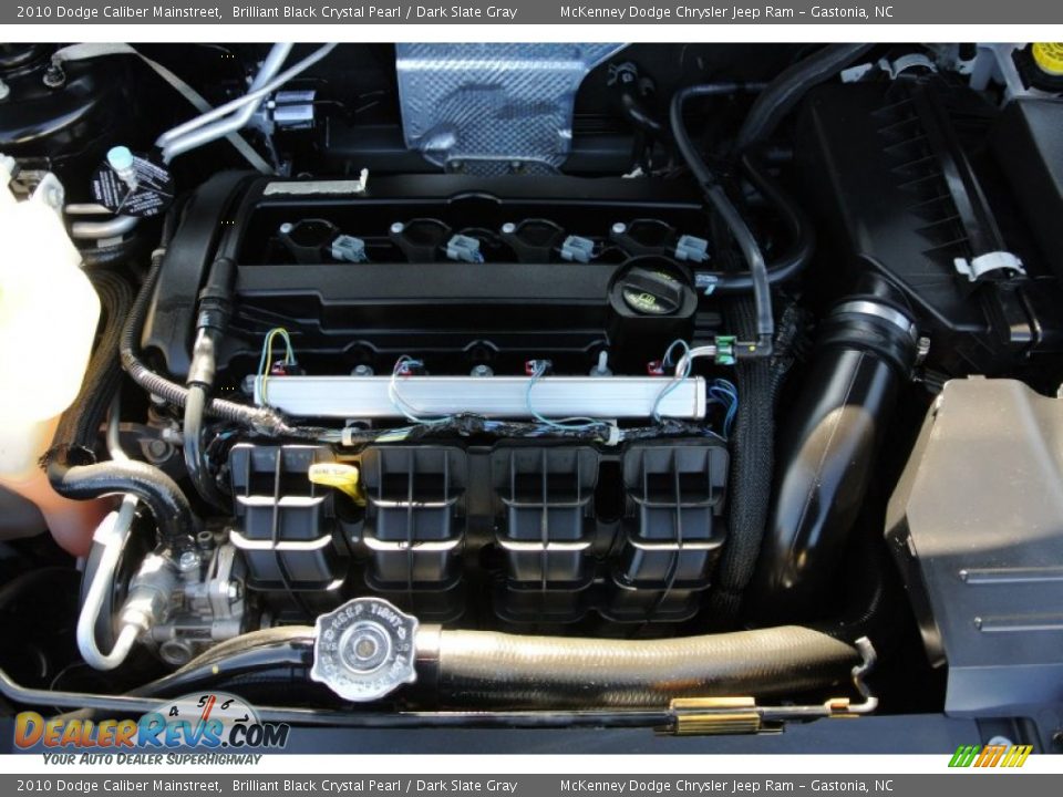 2010 Dodge Caliber Mainstreet Brilliant Black Crystal Pearl / Dark Slate Gray Photo #18