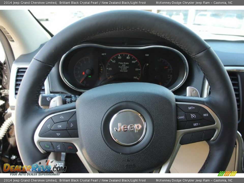 2014 Jeep Grand Cherokee Limited Steering Wheel Photo #14
