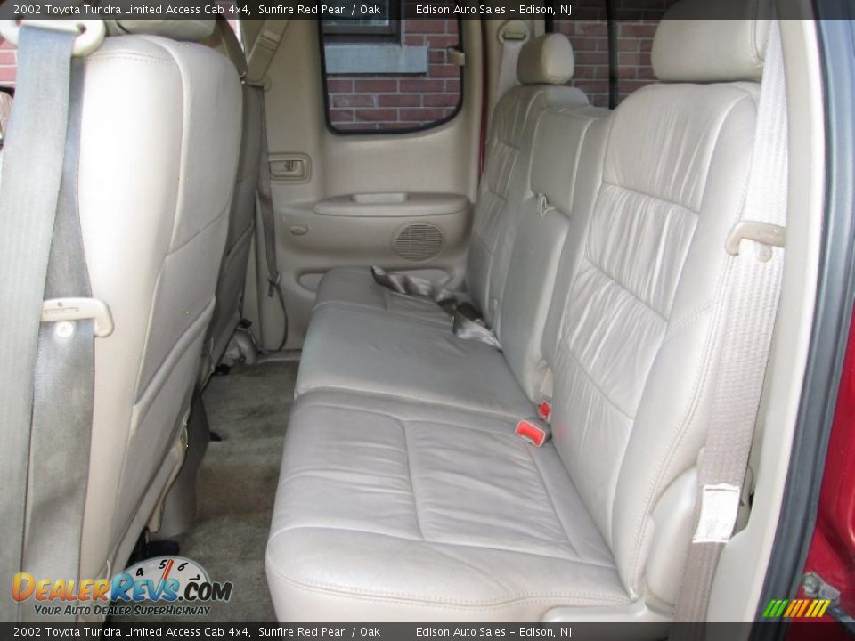 Rear Seat of 2002 Toyota Tundra Limited Access Cab 4x4 Photo #19