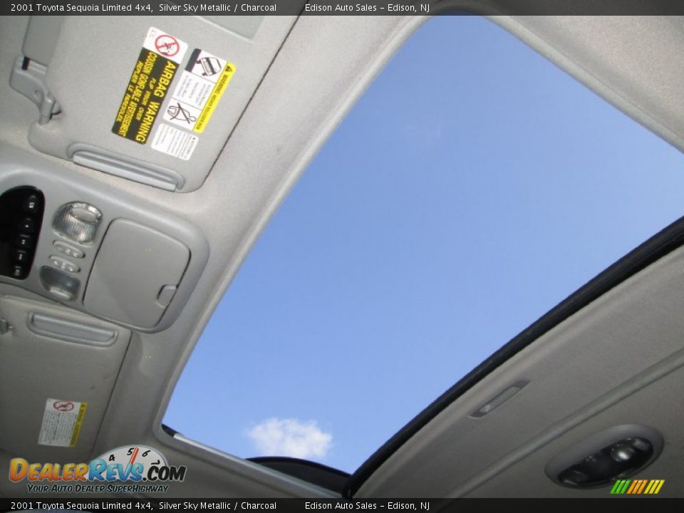 2001 Toyota Sequoia Limited 4x4 Silver Sky Metallic / Charcoal Photo #21
