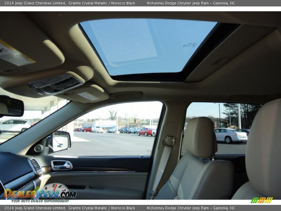 Sunroof of 2014 Jeep Grand Cherokee Limited Photo #9