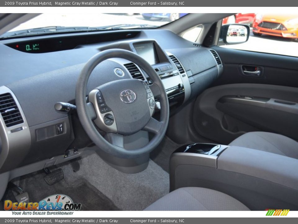 2009 Toyota Prius Hybrid Magnetic Gray Metallic / Dark Gray Photo #11