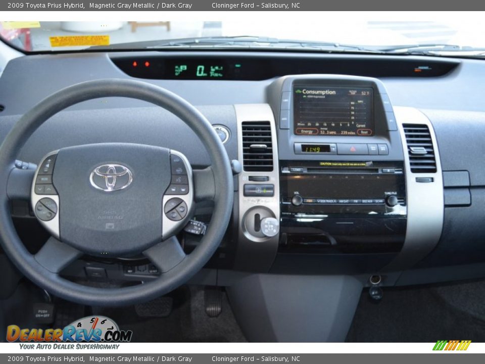 2009 Toyota Prius Hybrid Magnetic Gray Metallic / Dark Gray Photo #21