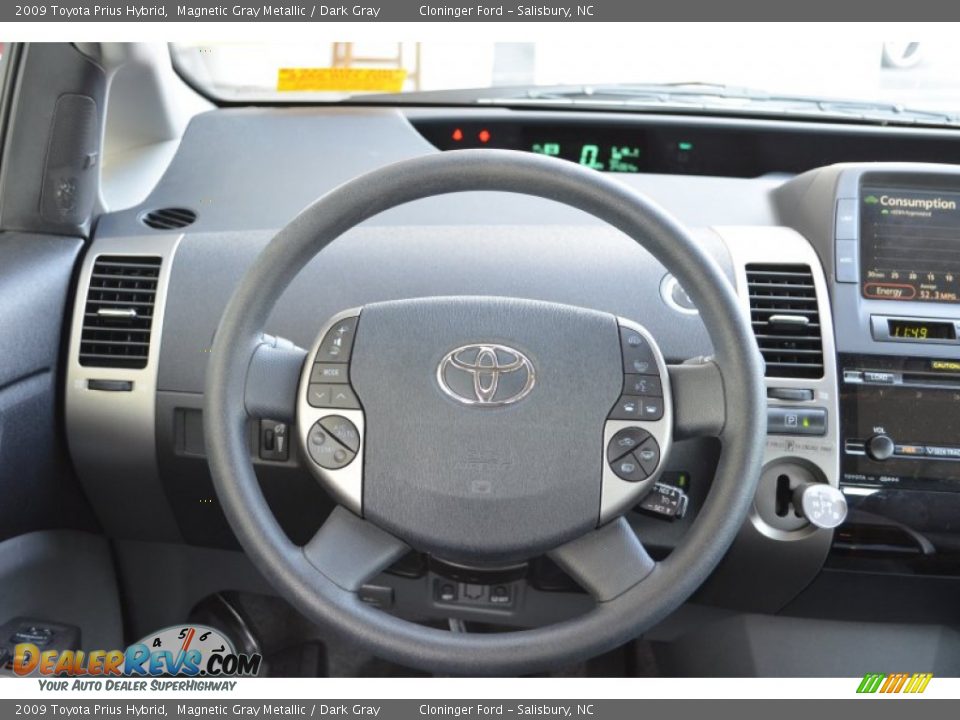 2009 Toyota Prius Hybrid Magnetic Gray Metallic / Dark Gray Photo #22