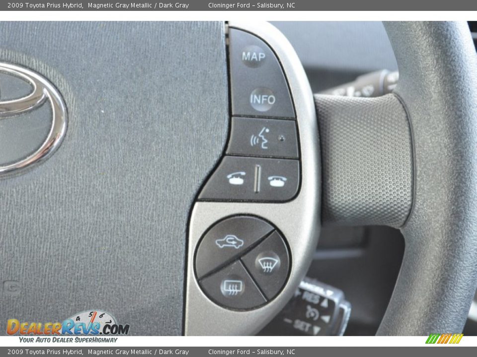 2009 Toyota Prius Hybrid Magnetic Gray Metallic / Dark Gray Photo #26
