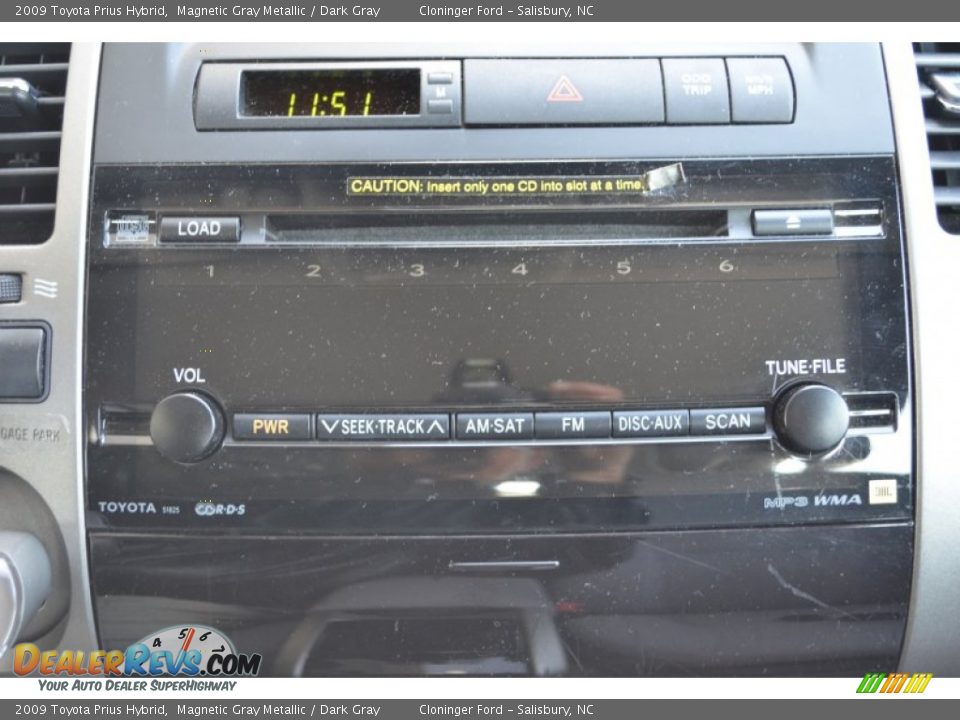 2009 Toyota Prius Hybrid Magnetic Gray Metallic / Dark Gray Photo #34