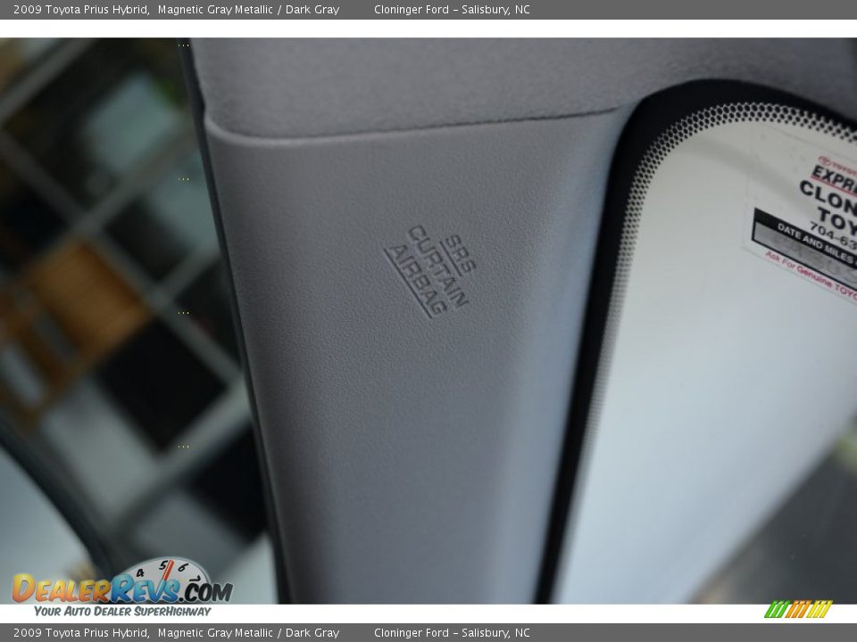 2009 Toyota Prius Hybrid Magnetic Gray Metallic / Dark Gray Photo #36