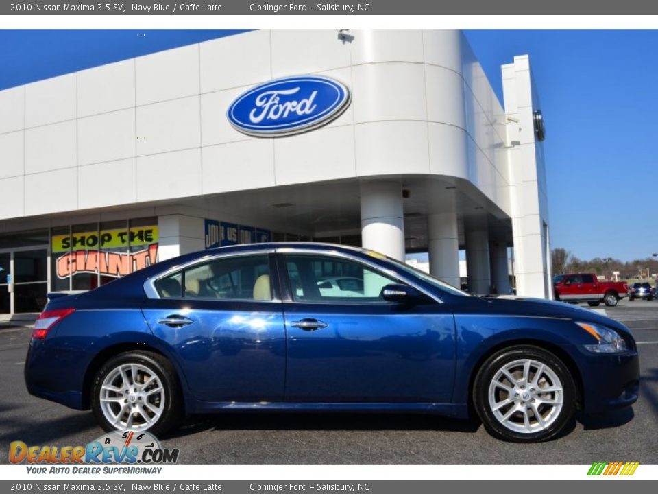 Navy Blue 2010 Nissan Maxima 3.5 SV Photo #2