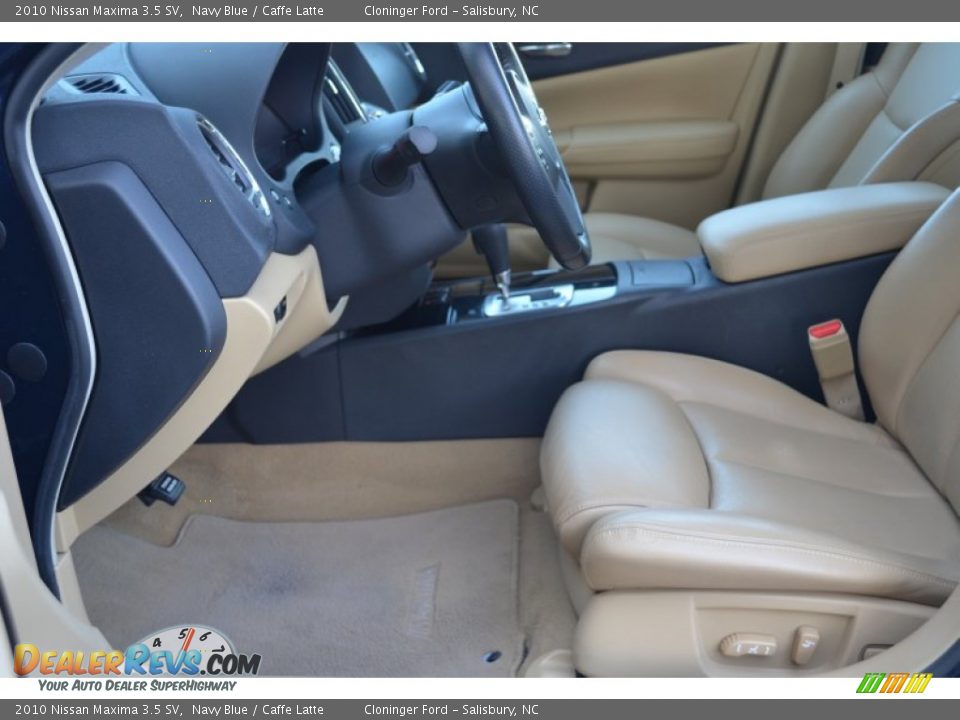 Caffe Latte Interior - 2010 Nissan Maxima 3.5 SV Photo #10