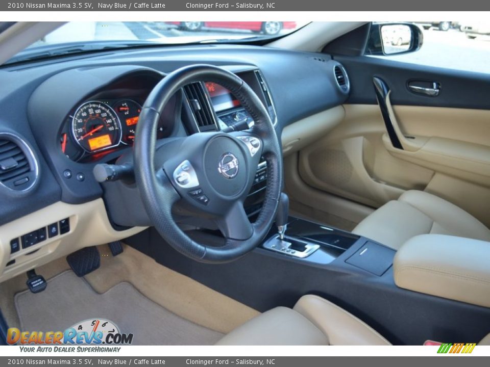 Caffe Latte Interior - 2010 Nissan Maxima 3.5 SV Photo #11