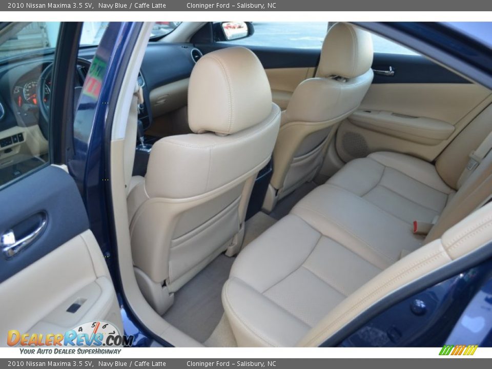 Rear Seat of 2010 Nissan Maxima 3.5 SV Photo #12