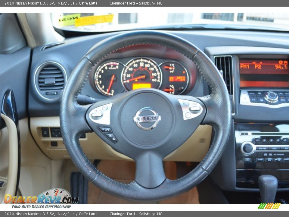 2010 Nissan Maxima 3.5 SV Steering Wheel Photo #21