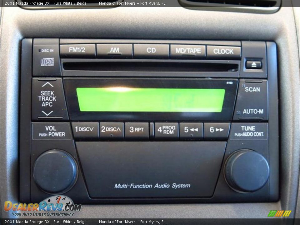Audio System of 2001 Mazda Protege DX Photo #19