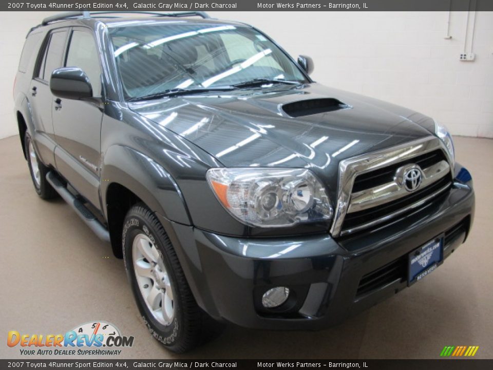 2007 Toyota 4Runner Sport Edition 4x4 Galactic Gray Mica / Dark Charcoal Photo #1