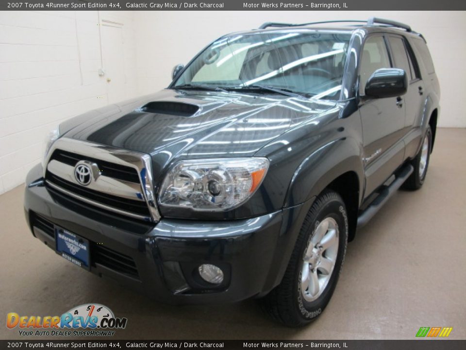 2007 Toyota 4Runner Sport Edition 4x4 Galactic Gray Mica / Dark Charcoal Photo #4