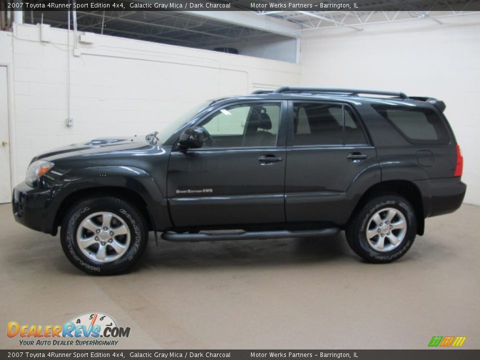 2007 Toyota 4Runner Sport Edition 4x4 Galactic Gray Mica / Dark Charcoal Photo #5