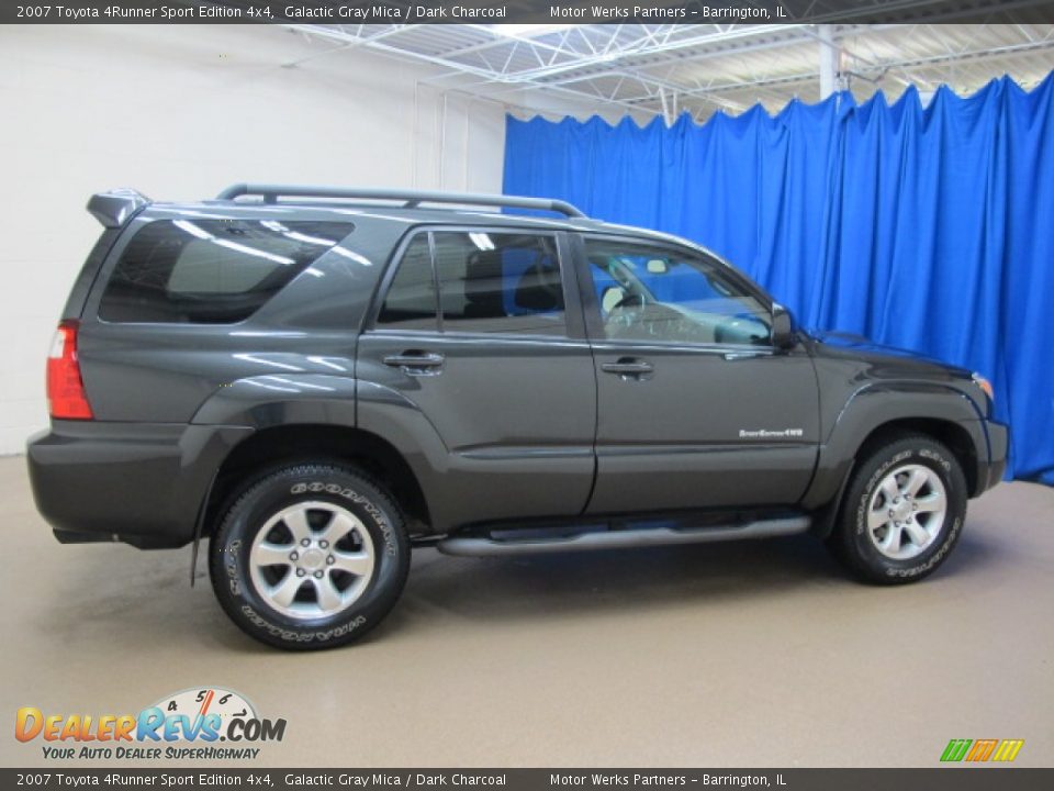 2007 Toyota 4Runner Sport Edition 4x4 Galactic Gray Mica / Dark Charcoal Photo #10