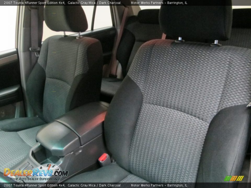 2007 Toyota 4Runner Sport Edition 4x4 Galactic Gray Mica / Dark Charcoal Photo #18