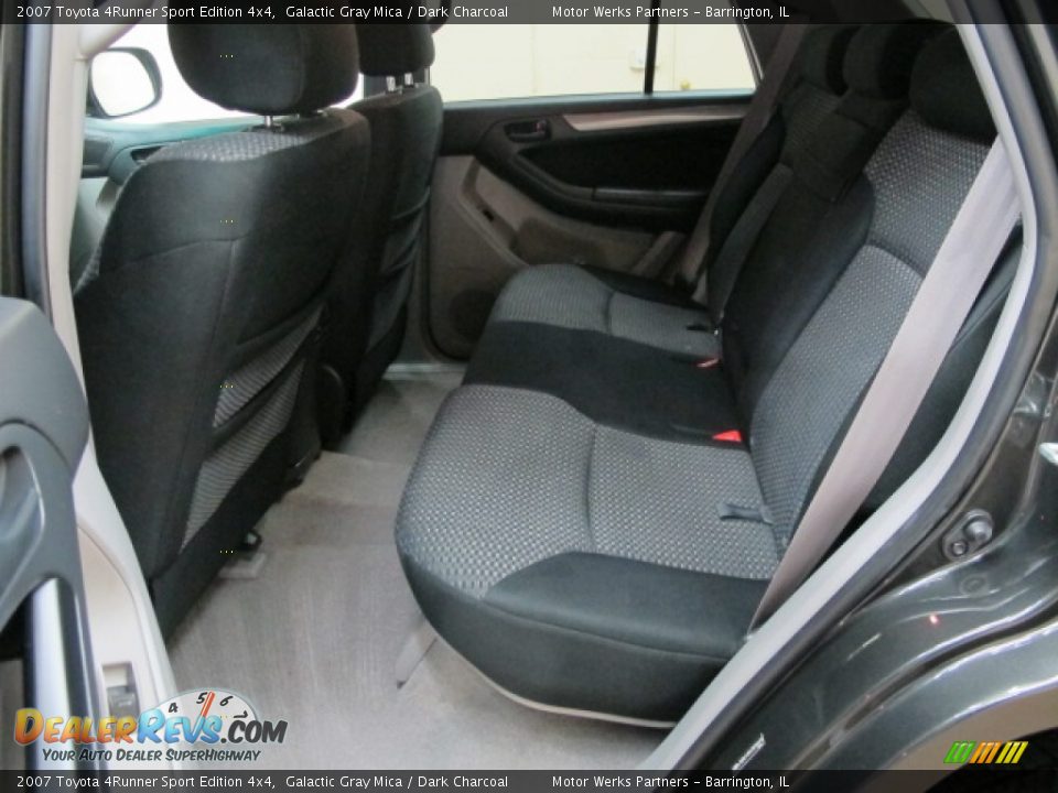 2007 Toyota 4Runner Sport Edition 4x4 Galactic Gray Mica / Dark Charcoal Photo #19