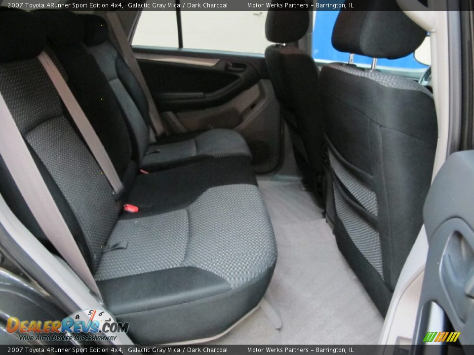 2007 Toyota 4Runner Sport Edition 4x4 Galactic Gray Mica / Dark Charcoal Photo #21