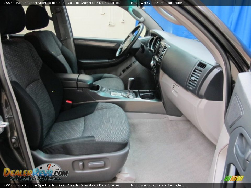 2007 Toyota 4Runner Sport Edition 4x4 Galactic Gray Mica / Dark Charcoal Photo #23