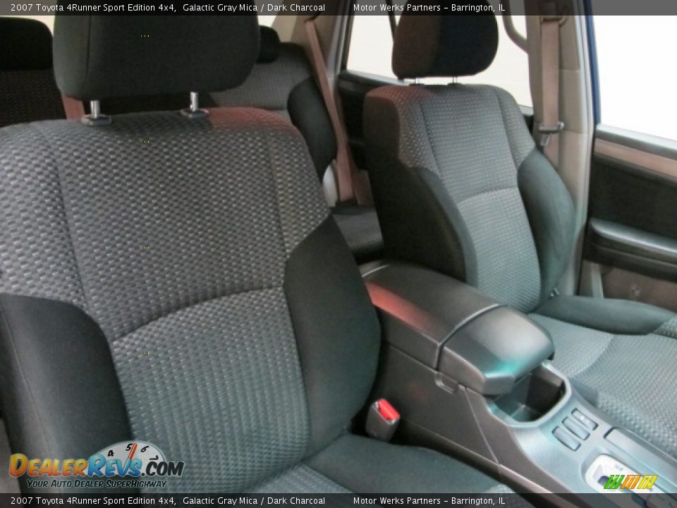 2007 Toyota 4Runner Sport Edition 4x4 Galactic Gray Mica / Dark Charcoal Photo #24