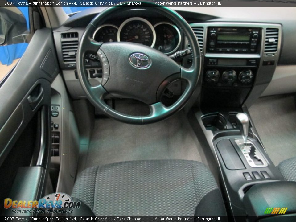 2007 Toyota 4Runner Sport Edition 4x4 Galactic Gray Mica / Dark Charcoal Photo #25