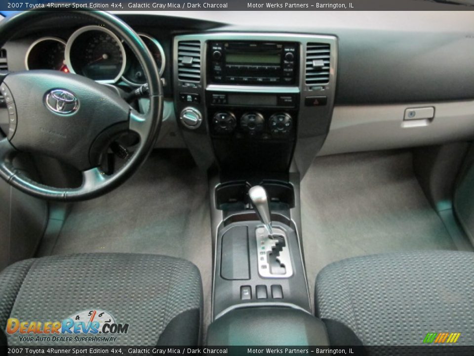 2007 Toyota 4Runner Sport Edition 4x4 Galactic Gray Mica / Dark Charcoal Photo #26