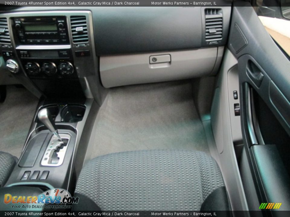 2007 Toyota 4Runner Sport Edition 4x4 Galactic Gray Mica / Dark Charcoal Photo #27